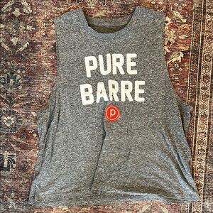 Gray Pure Barre Tank Top